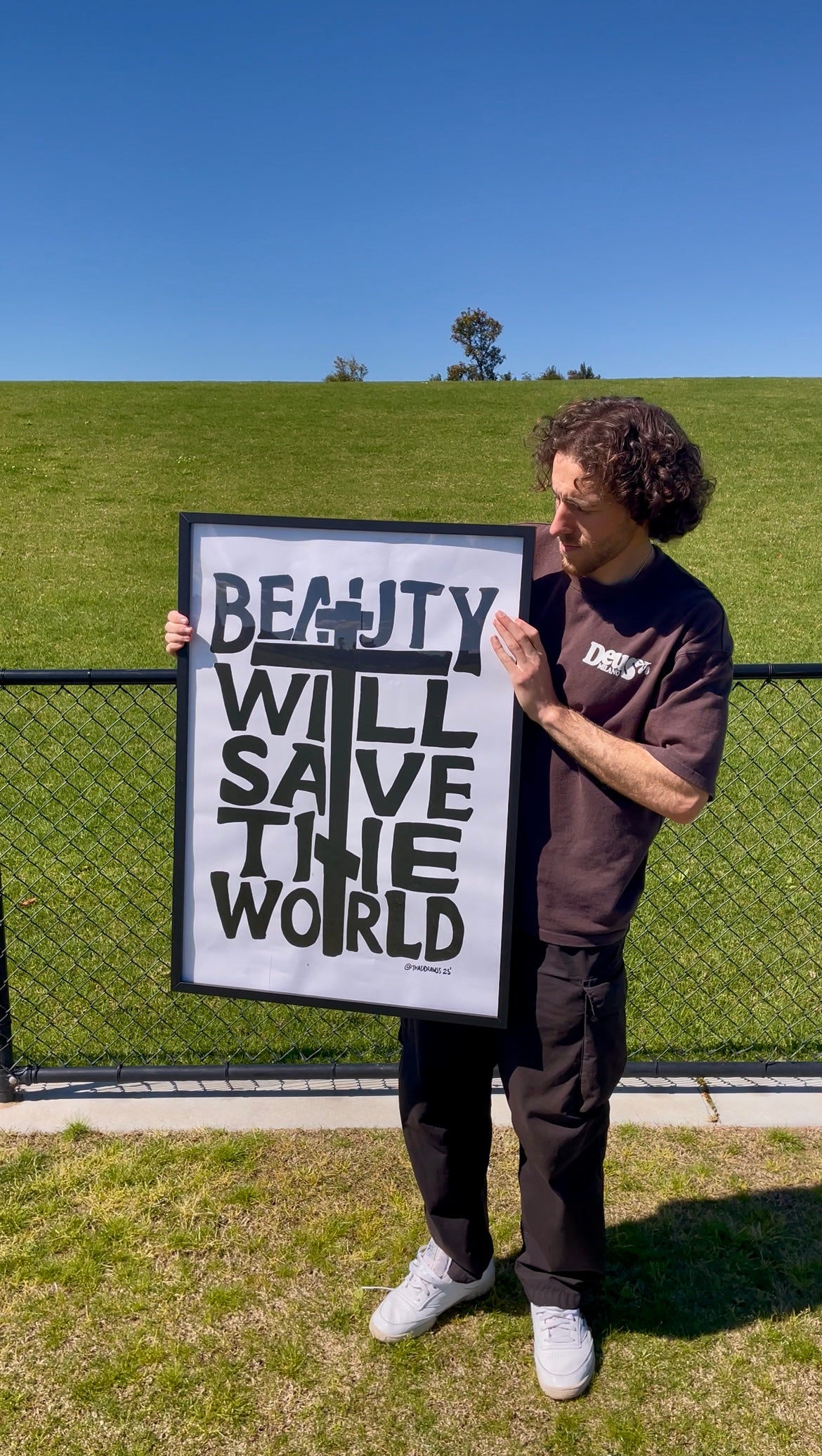 Beauty Will Save the World (Framed)